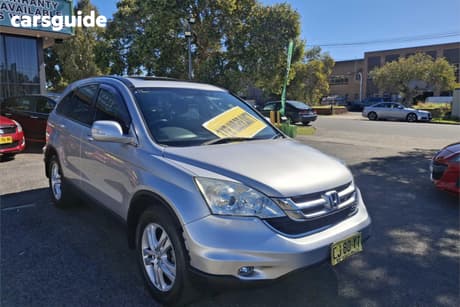 Silver 2010 Honda CR-V Wagon (4X4) Luxury