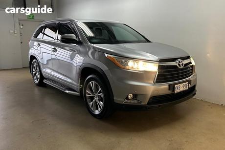 Silver 2014 Toyota Kluger Wagon Gxl (4X2)