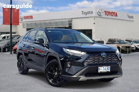 Black 2023 Toyota RAV4 Wagon Cruiser (Awd) Hybrid