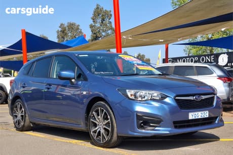 Blue 2019 Subaru Impreza Hatchback 2.0I (Awd) Limited Edition