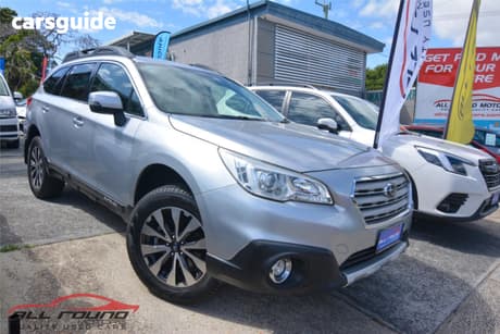 Silver 2017 Subaru Outback Wagon 2.5I Premium
