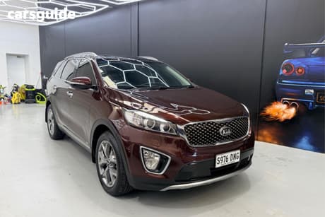 Red 2015 Kia Sorento Wagon Platinum (4X4)