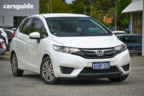White 2015 Honda Jazz Hatchback Vti