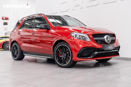 Red 2018 Mercedes-Benz GLE63 Wagon S 4Matic