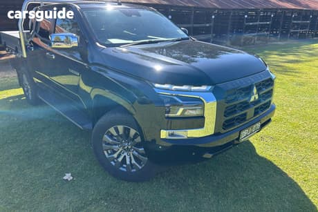 Black 2025 Mitsubishi Triton Double Cab Pick Up Gls (4X4)