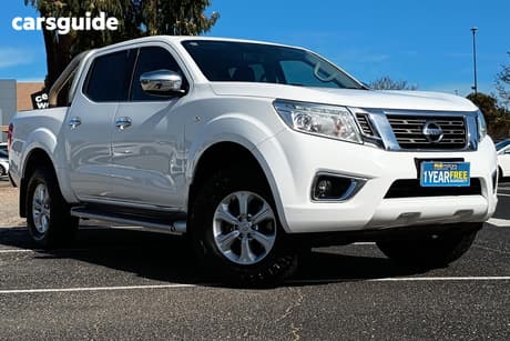 White 2016 Nissan Navara King Cab Utility St (4X4)