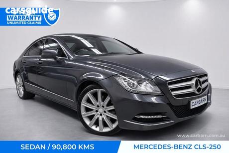 Grey 2013 Mercedes-Benz CLS250 Coupe Cdi Be