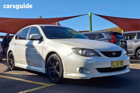 White 2008 Subaru Impreza Hatchback Rs (Awd)