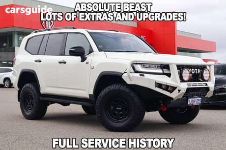 White 2024 Toyota Landcruiser Wagon Lc300 Gr-S (4X4)