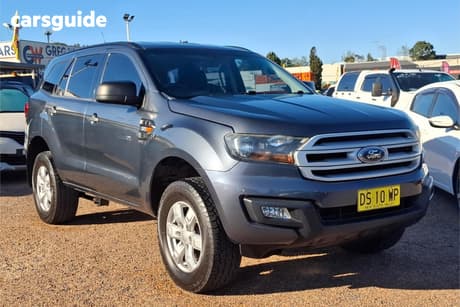 Grey 2016 Ford Everest Wagon Ambiente