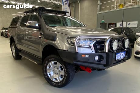 Silver 2016 Ford Ranger Dual Cab Utility Xlt 3.2 (4X4)