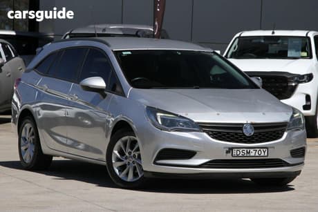 Silver 2017 Holden Astra Sportswagon Ls Plus