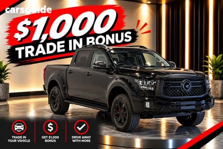 Black 2026 GWM Cannon Alpha Dual Cab Utility Ultra Phev (4X4)