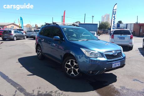 Blue 2014 Subaru Forester Wagon 2.5I-S
