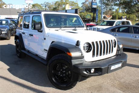 White 2021 Jeep Wrangler Unlimited Hardtop Night Eagle (4X4)