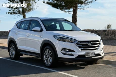 White 2017 Hyundai Tucson Wagon Active (Fwd)