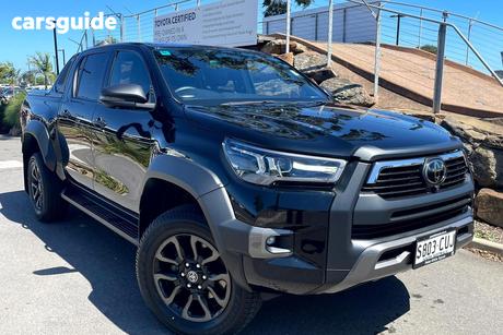 Black 2023 Toyota Hilux Double Cab Pick Up Rogue (4X4)