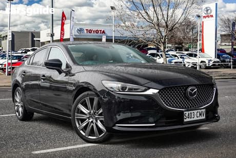 Black 2021 Mazda 6 Sedan Atenza