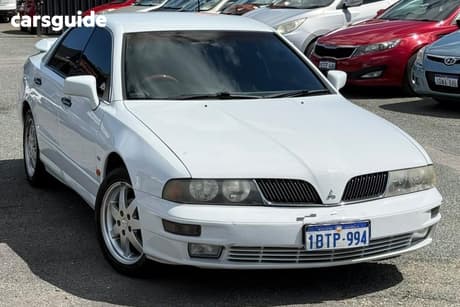 White 2002 Mitsubishi Verada Sedan GT-V KJ SERIES II
