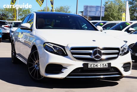 White 2019 Mercedes-Benz E300 Saloon