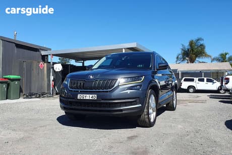 Grey 2017 Skoda Kodiaq Wagon 132 Tsi (4X4)