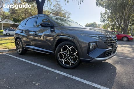 Grey 2022 Hyundai Tucson Wagon Elite N Line (Fwd)
