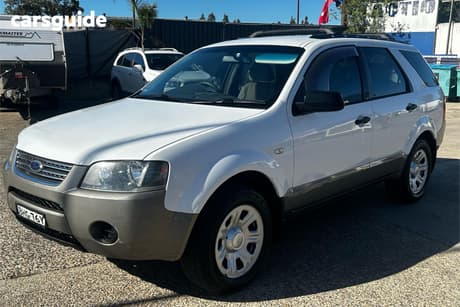 White 2008 Ford Territory Wagon Tx (Rwd)