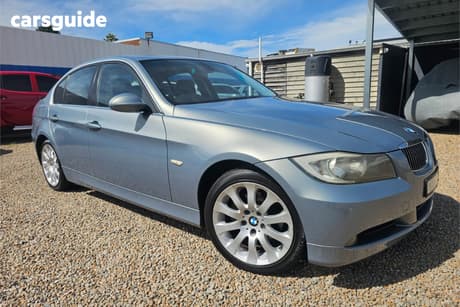 Silver 2007 BMW 323I Sedan Luminance