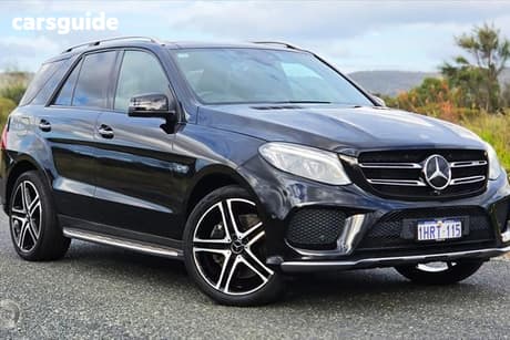 Black 2017 Mercedes-Benz GLE43 Wagon 4Matic