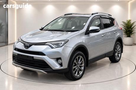 Silver 2018 Toyota RAV4 Wagon Cruiser (4X4)