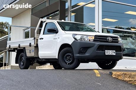 White 2022 Toyota Hilux Cab Chassis Workmate (4X2)