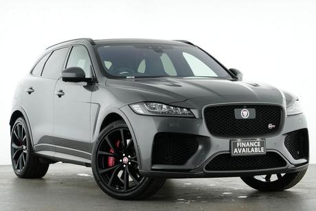 Grey 2018 Jaguar F-Pace Wagon Svr (Awd) (404Kw)