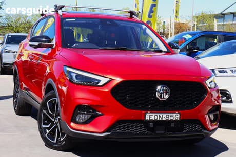 Red 2021 MG ZST Wagon Essence