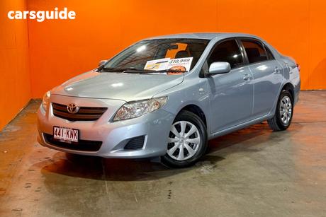 Blue 2007 Toyota Corolla Sedan Ascent
