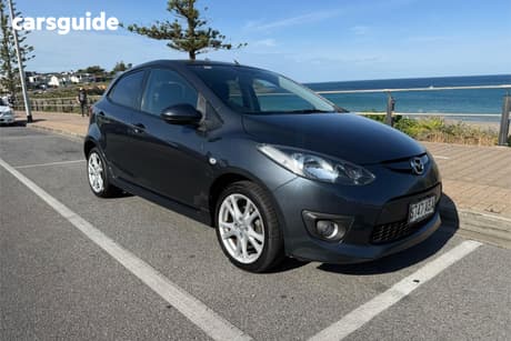 Grey 2008 Mazda 2 Hatchback Genki