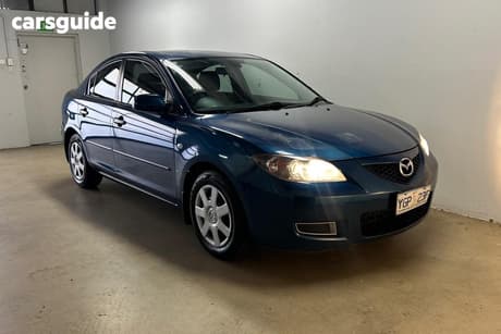 Blue 2007 Mazda 3 Sedan Neo
