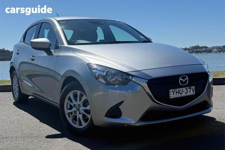 Grey 2017 Mazda 2 Hatchback Maxx
