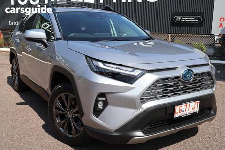 Silver 2024 Toyota RAV4 Wagon Gxl (2Wd) Hybrid