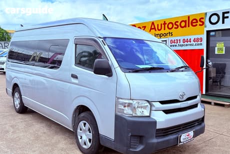 Silver 2017 Toyota HiAce Van Slwb