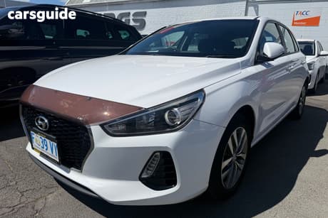 White 2017 Hyundai I30 Hatchback Active