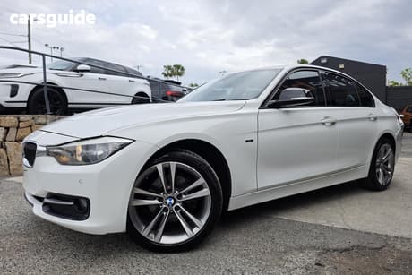 White 2012 BMW 320D Sedan 20D