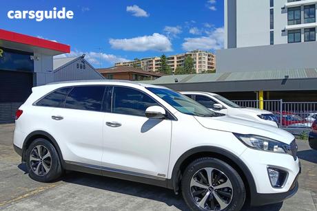 White 2015 Kia Sorento Wagon Sli (4X4)