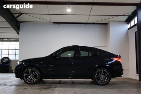 Blue 2016 BMW X4 Coupe Xdrive 35D