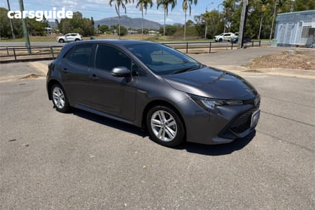 Grey 2022 Toyota Corolla Hatchback Ascent Sport Hybrid