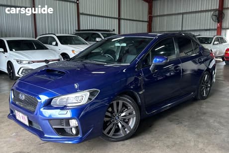 Blue 2016 Subaru WRX Sedan (AWD) MY17