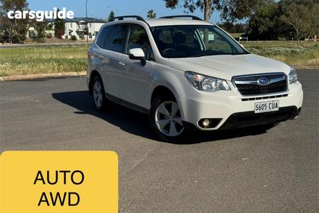 White 2015 Subaru Forester Wagon 2.5I-L