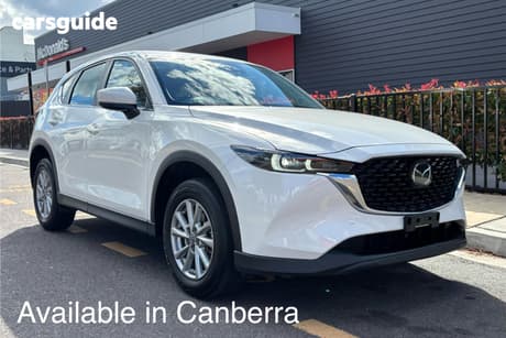 White 2024 Mazda CX-5 Wagon G25 Maxx Sport (Fwd)