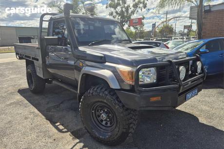 Grey 2012 Toyota Landcruiser Cab Chassis Gx (4X4)