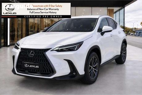White 2024 Lexus NX350H Wagon Luxury Hybrid 2Wd