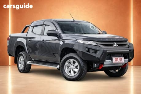 Grey 2022 Mitsubishi Triton Double Cab Pick Up Glx+ (4X4)